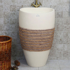 26/5000 pillar basin/toilet lavabo